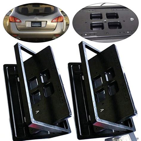 RanBB Electric License Plate Frame Flipper, 2pcs Electric Remote ...