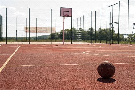 Outdoor Basketball Court - Stock Photos | Motion Array