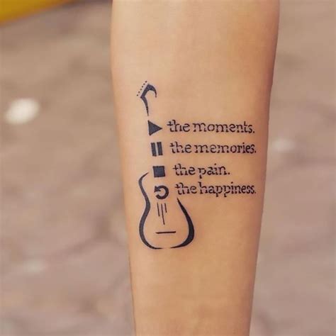 Pin by Чемодан Азмоданович on qwerty | Small music tattoos, Music ...