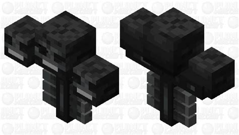 Wither Boss Minecraft Mob Skin