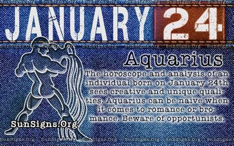 January 24 Horoscope Birthday Personality | SunSigns.Org