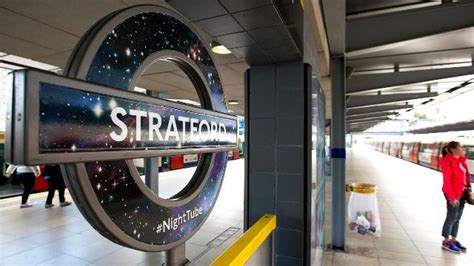 Stratford London Tube Map - Kylie Minetta