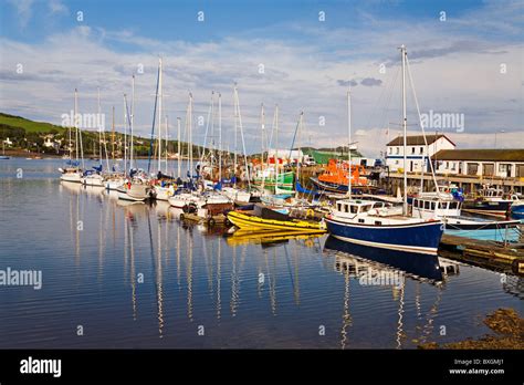 Campbeltown Harbour Stock Photo - Alamy