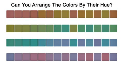 Farnsworth-Munsell 100 HueColor Vision Test - iHeartSocial™