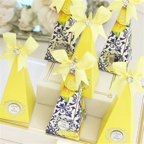 Lemon Party Favors Decor Lemon Bridal Shower Favor Lemon | Etsy