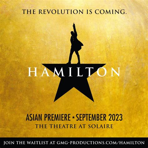 Join TicketWorld's Digital Lottery To Get Hamilton Tickets For Only P800