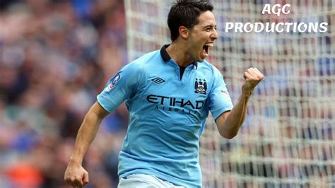 Samir Nasri's 27 goals for Manchester City - YouTube