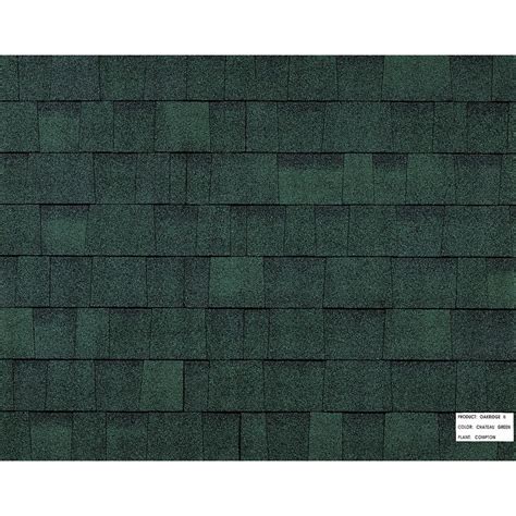 Owens Corning 24.6-sq ft Chateau Green Laminated Architectural Roof ...