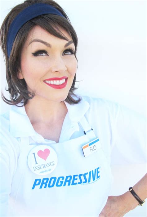 kandeej.com: How to Look Like Flo the Progressive Lady