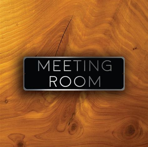 MEETING ROOM SIGN