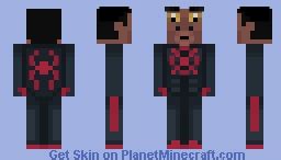 Miles shocked meme Minecraft Skin