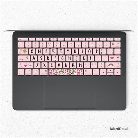 Heart Keyboard Stickers Laptop Keyboard Cover Vinyl Macbook | Etsy