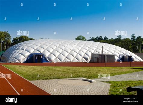 air dome for indoor sports Stock Photo - Alamy