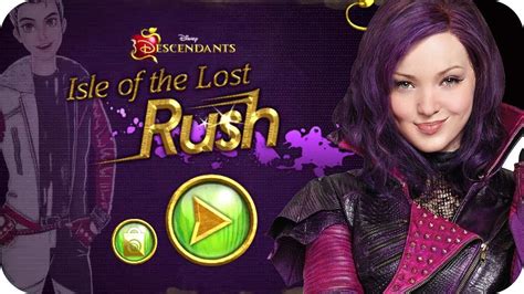 Disney channel games Descendants Isle of the Lost Rush PART 2 - YouTube