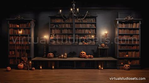 Halloween Virtual Set Background | Virtual Studio Sets