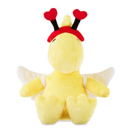 Peanuts Woodstock 17 inch Valentine's Plush, Yellow, All Ages - Walmart.com