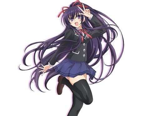 Tohka Yatogami HD Wallpaper - Purple Elegance