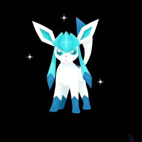 Shiny Glaceon by AlliFireFox on DeviantArt