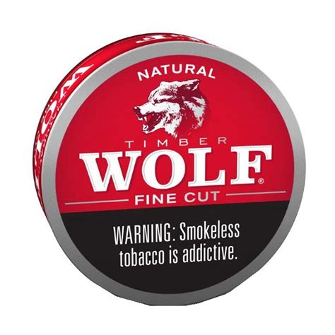 TIMBERWOLF FC NATURAL 5CT 1.2OZ - Smokeless Snuff - Tobacco - Texas ...