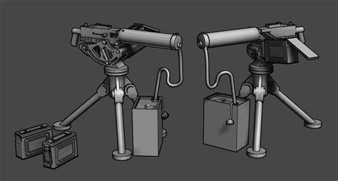 M1917 Browning HMG - Wargaming3D