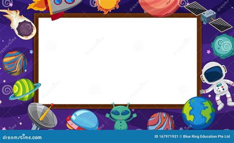 Space Printable Clip Art Borders