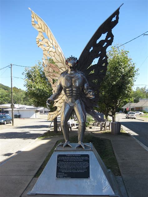 Mothman Statue | Richie Diesterheft | Flickr