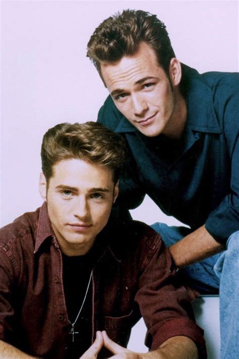 Jason Priestley & Luke Perry (aka Brandon Walsh & Dylan McKay) | Luke ...