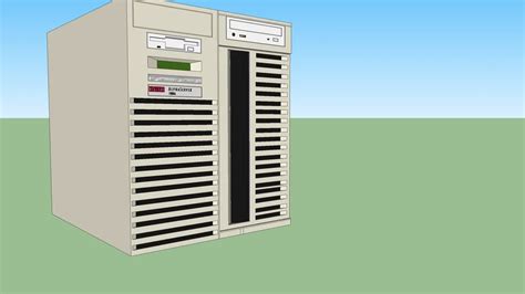 Digital (DEC) AlphaServer 1000A server | 3D Warehouse