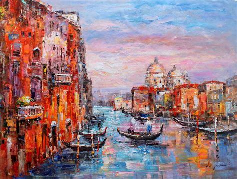 Venice Grand Canal Painting at PaintingValley.com | Explore collection ...