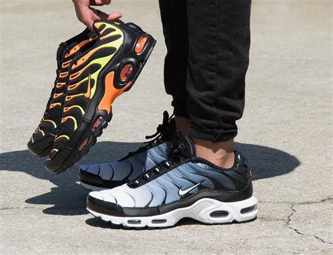 Nike Air Max Plus Black Orange Clothing Match | SneakerFits.com