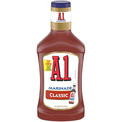 Amazon.com : A.1. Steakhouse Classic Marinade (16 oz Bottles, Pack of 6 ...