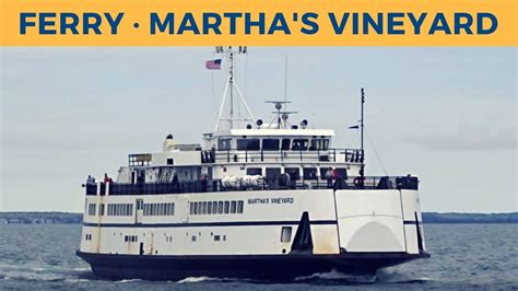 Martha's Vineyard Ferry Schedule | Examples and Forms