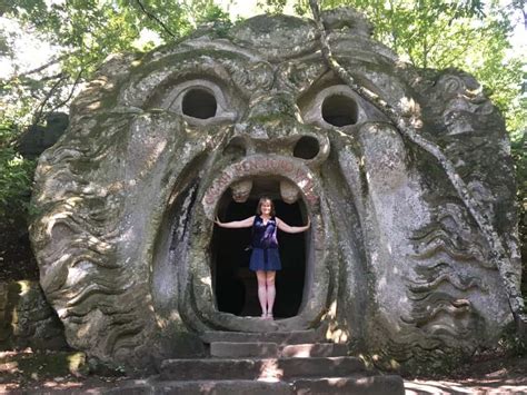 Bomarzo Monster Park in Italy (Bomarzo Parco dei Mostri - Sacro Bosco ...