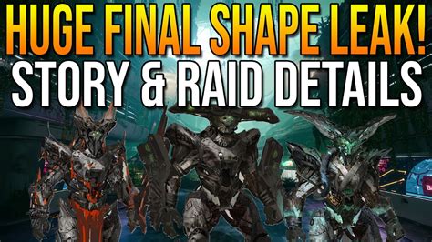 FINAL SHAPE RAID + NEW LOCATION JUST LEAKED! (Destiny 2 Leaks) - YouTube