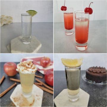 Vodka Shot Recipes - Tammilee Tips