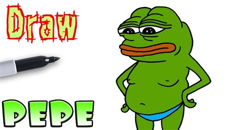 How To Draw Pepe The Frog? Update - Countrymusicstop.com