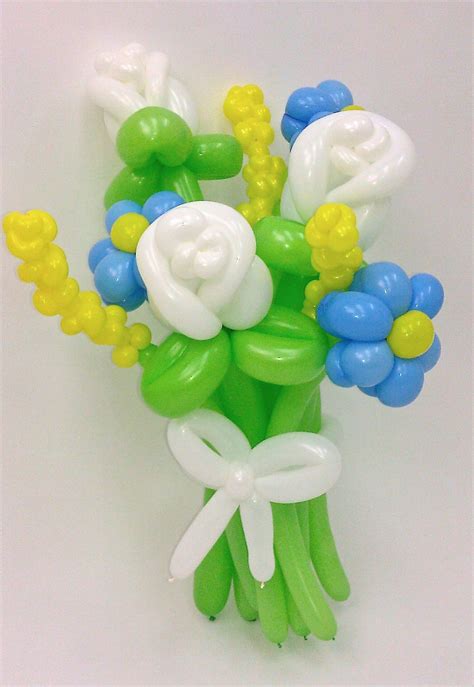 balloon flower bouquet | Balloon Flowers (цветы из шаров) | Pinterest ...