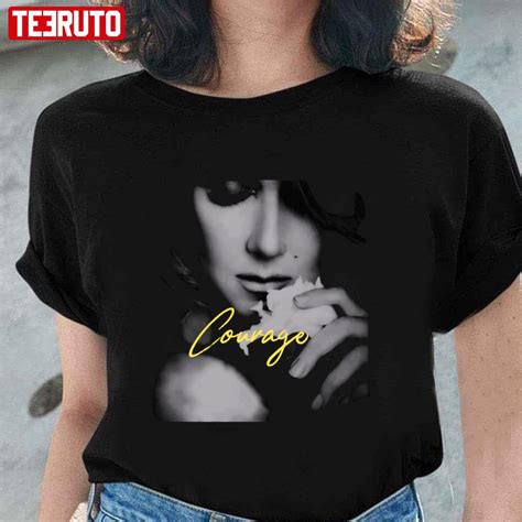 Singer Celine Dion Courage Tour 2019 Unisex T-Shirt - Teeruto