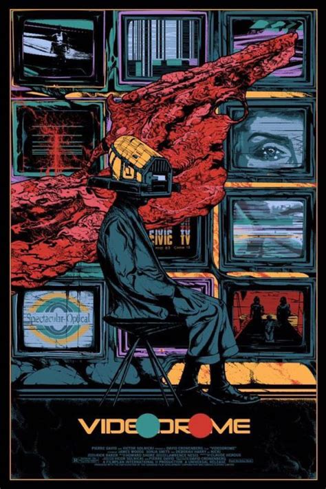 Videodrome by Kilian Eng | Movie poster art, Best movie posters, Movie ...