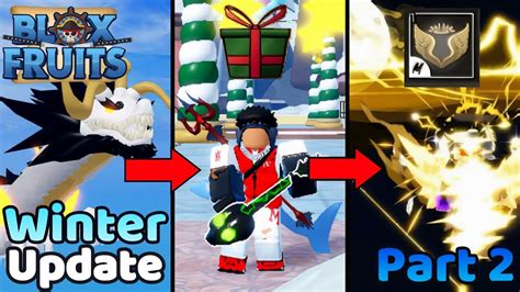 *Everything* Coming To Blox Fruit Winter Update Part 2 | Blox Fruits ...