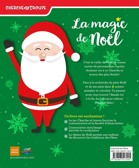 Livre La magie de Noël - Cherche et trouve | Messageries ADP