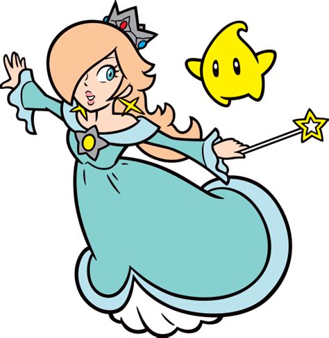 Rosalina and Luma Artwork