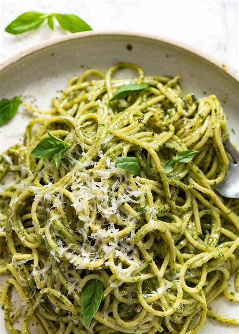 Pesto Pasta - with plenty of pesto sauce! | RecipeTin Eats