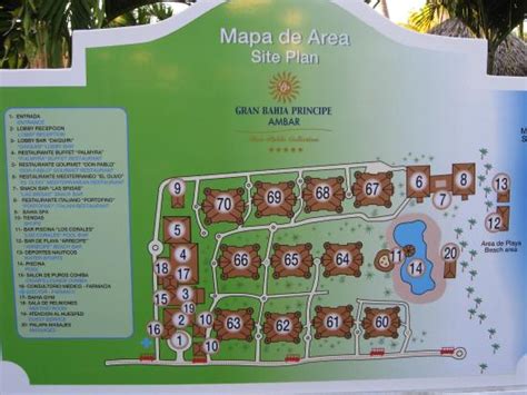 Luxury Bahia Principe Ambar Map - Map Of New Hampshire