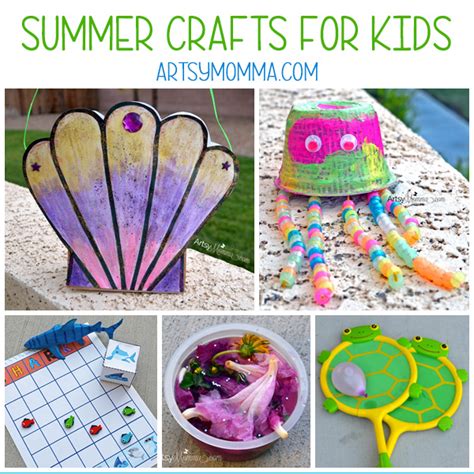 Summer Crafts for Kids and Themed Activities - Artsy Momma