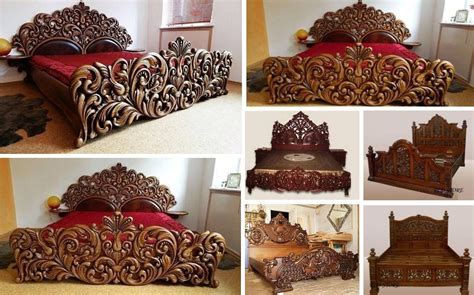 Unique Handmade Wooden Bed Frame Decor You Will Love | Furniture design ...