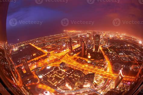 Dubai night skyline 11319763 Stock Photo at Vecteezy