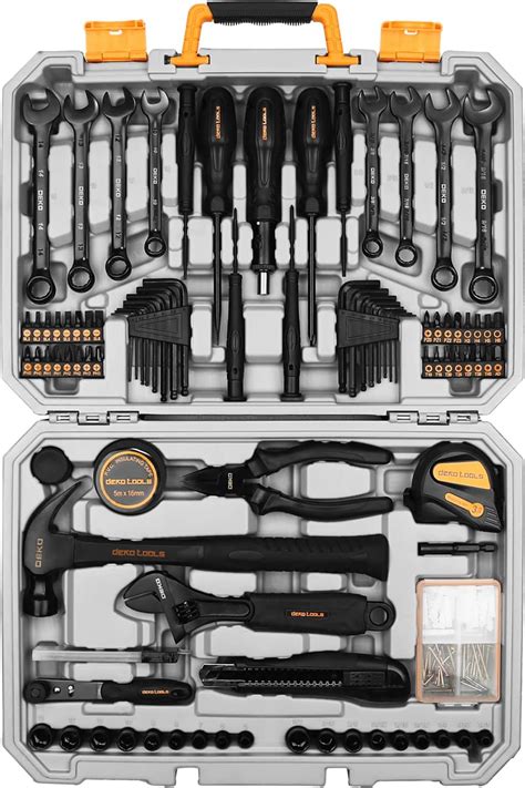 DEKOPRO 188 Piece Tool Set, General Household Hand India | Ubuy