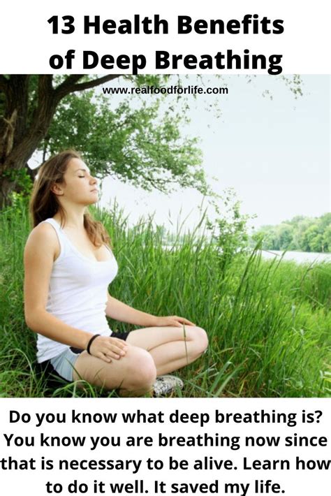 13 Health Benefits of Deep Breathing - Real Food for Life