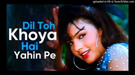 Dil To Khoya Hai | Sanjay Dutt | Somy Ali | Andolan | Bollywood Karaoke ...